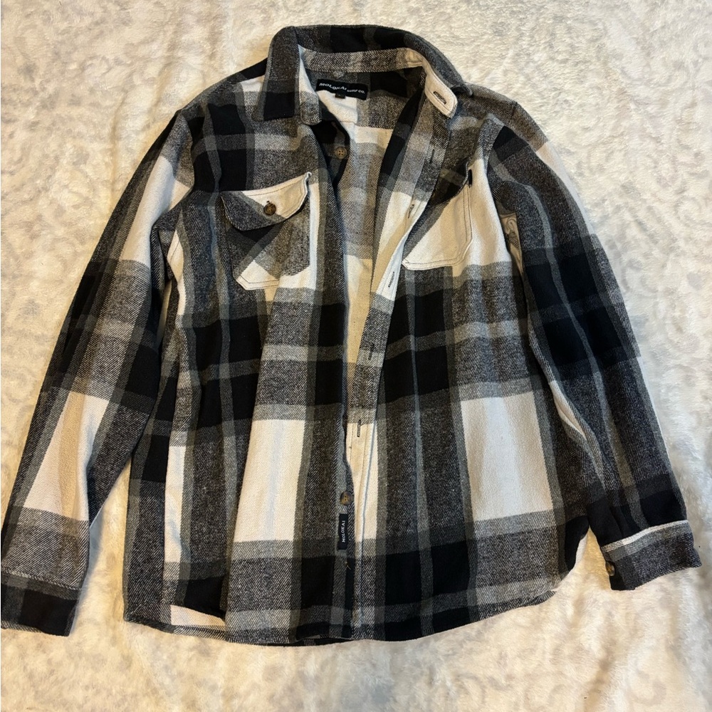 Black and White Flannel